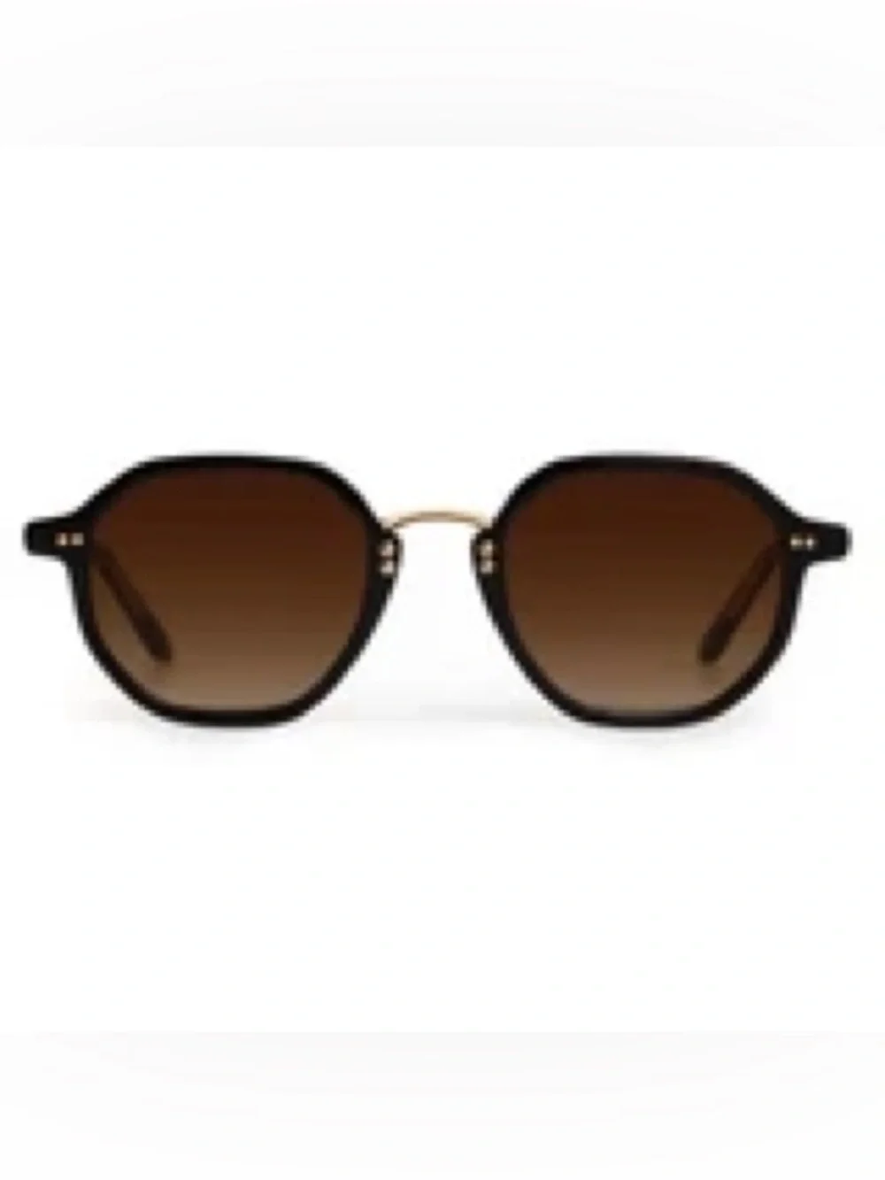 Krewe Dakota black tea 18k sunglasses